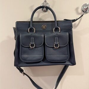 Dooney & Bourke Navy Satchel